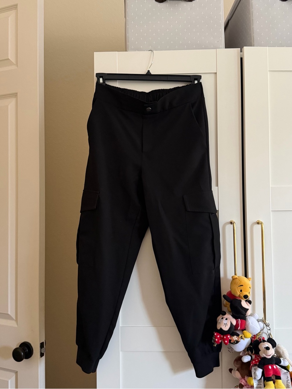 Zara Black Cargo Pants - Size: Small - Wore Once